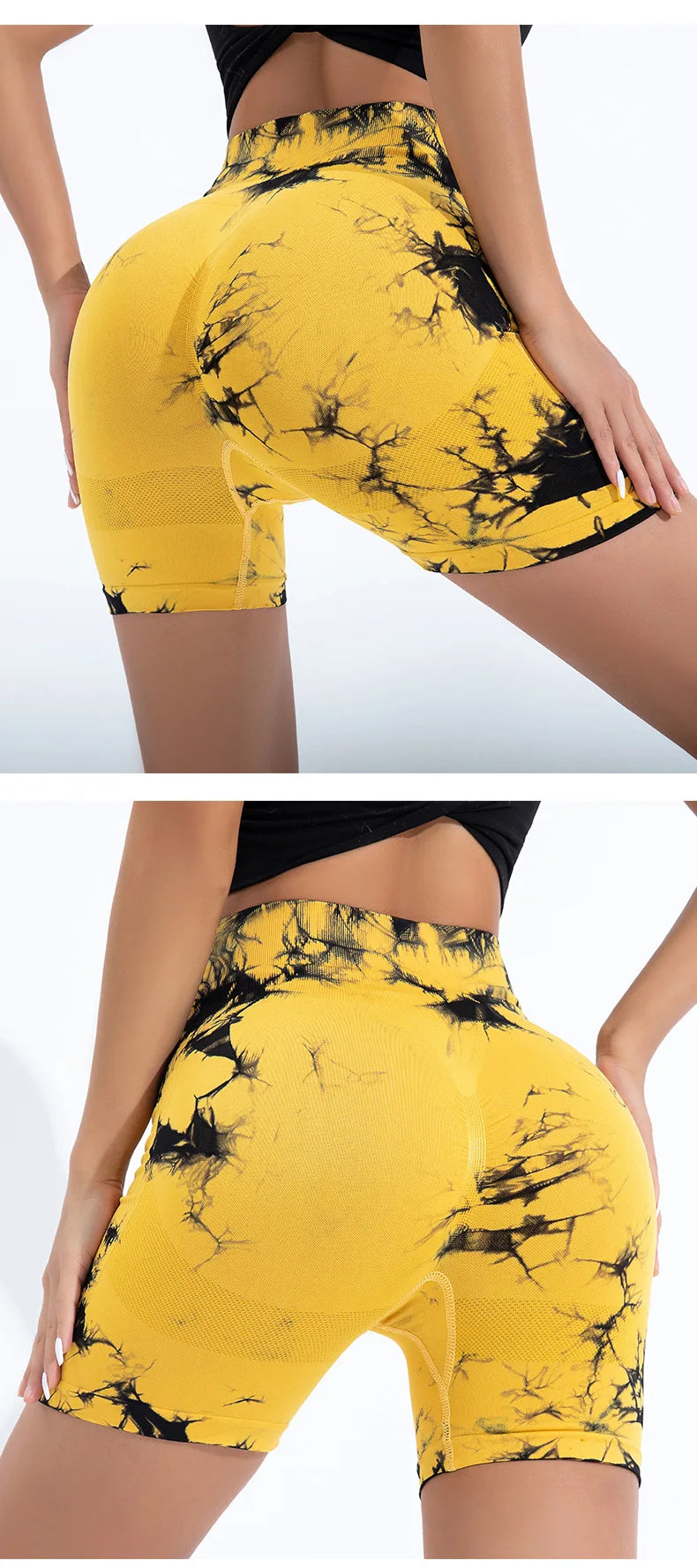 High-Waist Butt-Lift Shorts